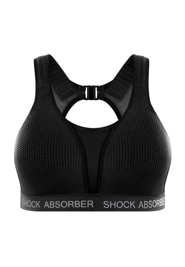 Stanik do biegania Shock Absorber Ultimate Run Padded. Kolor: czarny. Sport: bieganie