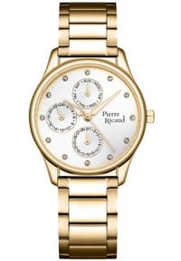 Zegarek damski Pierre Ricaud P21057.1143QF CYRKONIE złoty. Kolor: złoty #1