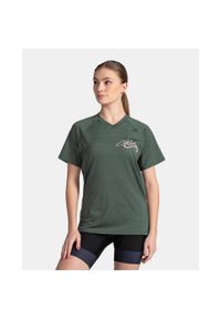 Koszulka techniczna MTB damska Kilpi REMIDO-W. Kolor: zielony #1