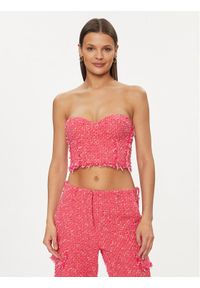 Patrizia Pepe Top 8C0678/A376-F592 Różowy Regular Fit. Kolor: różowy. Materiał: bawełna #1