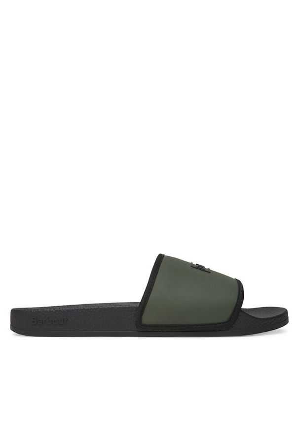 Klapki Barbour. Kolor: zielony
