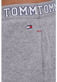 TOMMY HILFIGER - Tommy Hilfiger - Spodnie piżamowe. Kolor: szary. Materiał: bawełna, dzianina. Wzór: gładki #2