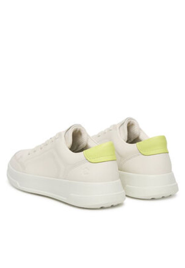 ecco - ECCO Sneakersy 22380360282 Biały. Kolor: biały. Materiał: skóra