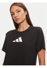 Adidas - adidas Koszulka techniczna Train Essentials Big Logo JG8614 Czarny Regular Fit. Kolor: czarny. Materiał: syntetyk #3