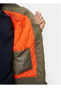 Guess Jeans Kurtka bomber M5RL81 WHAA2 Khaki Regular Fit. Kolor: brązowy. Materiał: syntetyk #4