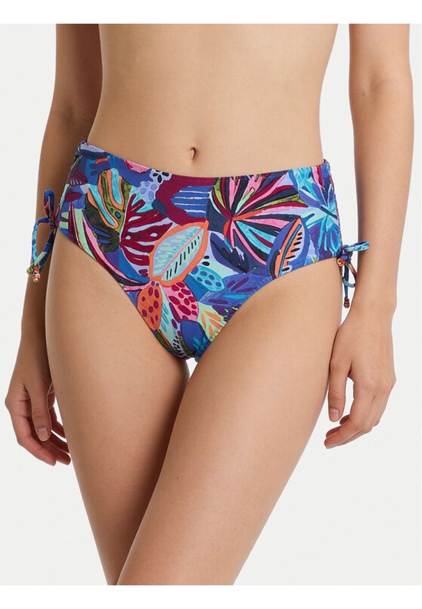 SELMARK - Selmark Dół od bikini BN903 Kolorowy. Materiał: syntetyk. Wzór: kolorowy