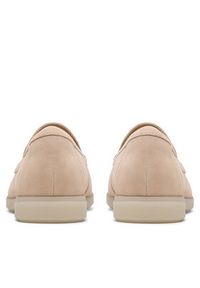 Clarks Mokasyny Narini Edge 26181453 Beżowy. Kolor: beżowy. Materiał: skóra, zamsz #4