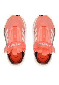 Adidas - adidas Trekkingi Terrex Voyager 21 Slip-On Travel HP6195 Pomarańczowy. Zapięcie: bez zapięcia. Kolor: pomarańczowy. Materiał: materiał. Model: Adidas Terrex. Sport: turystyka piesza
