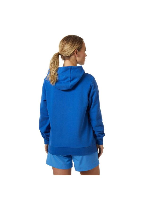 Damska bluza z kapturem z logo Helly Hansen 2.0. Typ kołnierza: kaptur. Kolor: niebieski