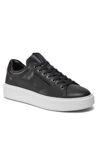 Karl Lagerfeld - KARL LAGERFELD Sneakersy KL52219 Czarny. Kolor: czarny. Materiał: skóra #6