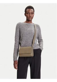 MICHAEL Michael Kors Torebka Nessa 30T5G8ZM1L Beżowy. Kolor: beżowy. Materiał: skórzane #3