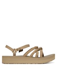 Teva Sandały Midform Kena Slim 1173494 Beżowy. Kolor: beżowy. Materiał: materiał #1