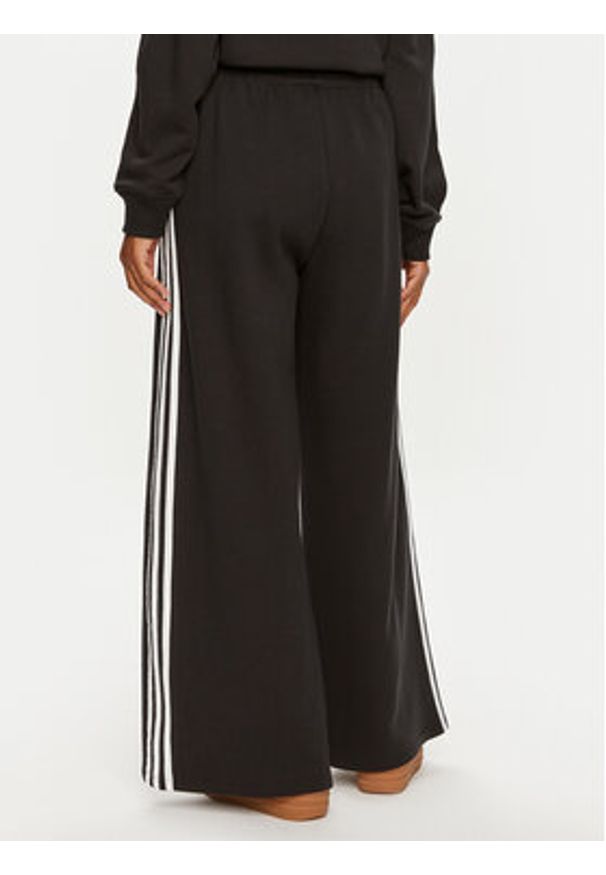 Adidas - adidas Spodnie dresowe 3-Stripes IY7255 Czarny Loose Fit. Kolor: czarny. Materiał: bawełna