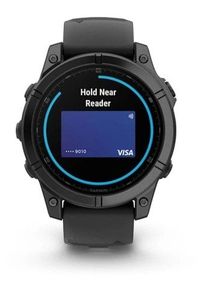 GARMIN - Garmin Fenix E stainless Steel slate grey