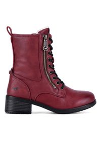 Trzewiki Mustang. Kolor: czerwony #1