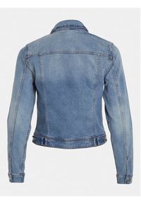 Vila Kurtka jeansowa Show 14088911 Niebieski Regular Fit. Kolor: niebieski. Materiał: bawełna #7