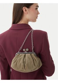 Weekend Max Mara Torebka 2615511014650 Khaki. Kolor: brązowy. Materiał: zamszowe, skórzane #1