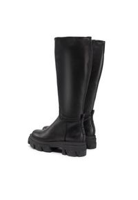 Steve Madden Kozaki Mana SM11002143-03001-017 Czarny. Kolor: czarny. Materiał: skóra