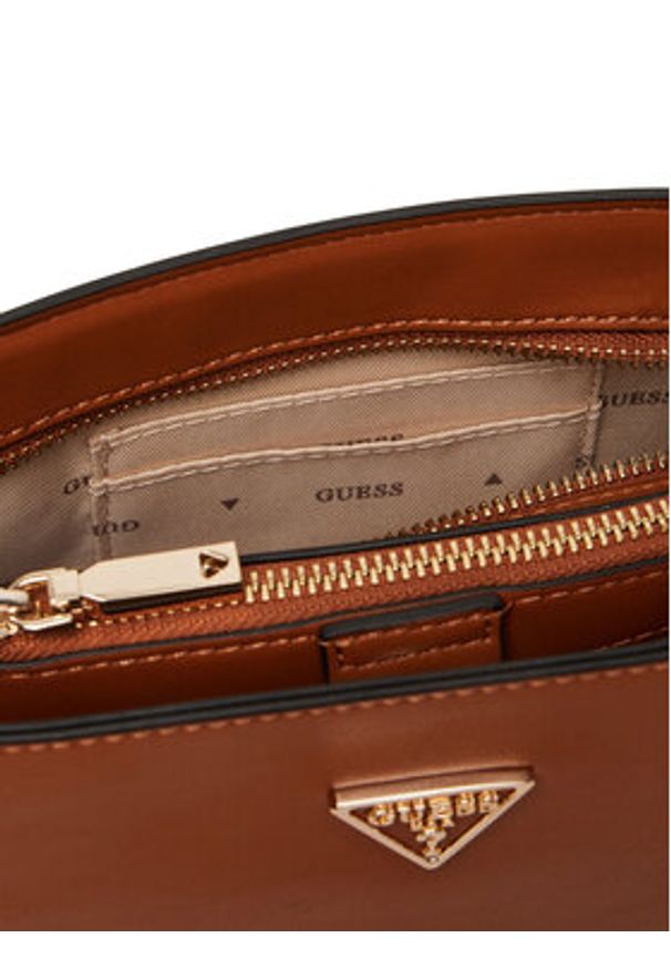 Guess Torebka Talent HWNG96 69120 Brązowy. Kolor: brązowy. Materiał: skórzane