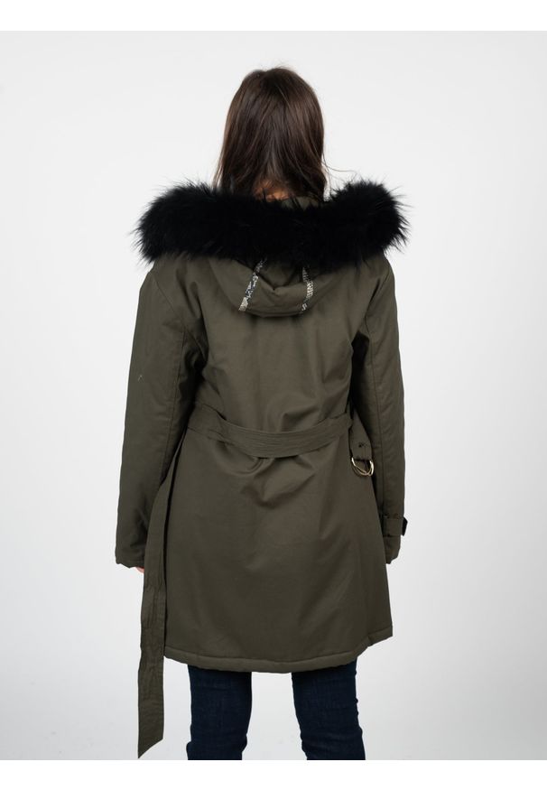Liu Jo Kurtka | WF1334 TM085 | Kobieta | Wojskowa Zieleń. Okazja: na co dzień. Materiał: elastan, bawełna. Styl: militarny
