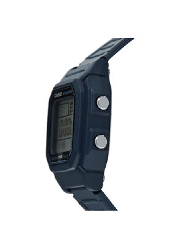 Casio Zegarek Digital W-800H-2AVES Granatowy. Kolor: niebieski. Materiał: syntetyk