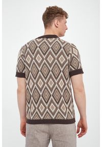 JOOP! Jeans - Polo męskie w romby Diamor JOOP! JEANS. Typ kołnierza: polo #3