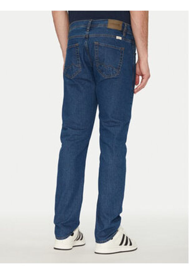 Blend Jeansy 20717708 Niebieski Straight Fit. Kolor: niebieski