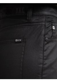 Big-Star - Spódnica damska jeansowa woskowana mini czarna Margaret 924. Okazja: na co dzień. Stan: podwyższony. Kolor: czarny. Materiał: jeans. Styl: klasyczny, casual, elegancki #4