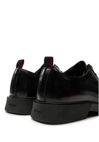 Hugo Półbuty Iker Derb 50522931 Czarny. Kolor: czarny. Materiał: skóra #4
