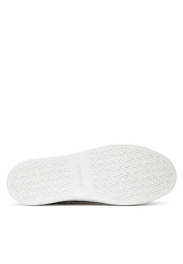 Calvin Klein Sneakersy Vulc Lace Up Mono Pu HW0HW02573 Czarny. Kolor: czarny. Materiał: skóra