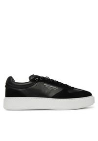 Karl Lagerfeld - KARL LAGERFELD Sneakersy KL52235 Czarny. Kolor: czarny. Materiał: skóra, zamsz #1