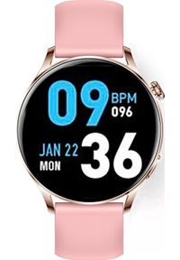 Smartwatch Rubicon RNCE81 Różowy (RNCE81). Rodzaj zegarka: smartwatch. Kolor: różowy