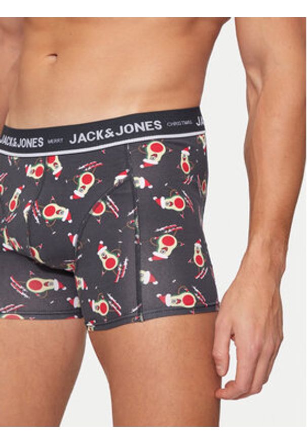 Jack & Jones Komplet bokserek Merry X-Mas 12266602 Kolorowy. Materiał: bawełna. Wzór: kolorowy