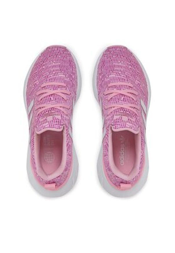 Adidas - adidas Sneakersy Swift Run 22 J GW8177 Różowy. Kolor: różowy. Materiał: materiał. Sport: bieganie