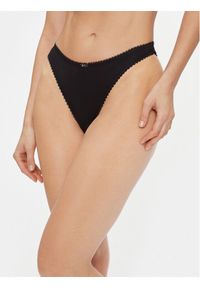 Emporio Armani Underwear Figi brazylijskie 162948 3F221 00020 Czarny. Kolor: czarny. Materiał: wiskoza, syntetyk