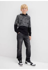 bonprix - Sweter z szalowym kołnierzem. Kolor: czarny #2