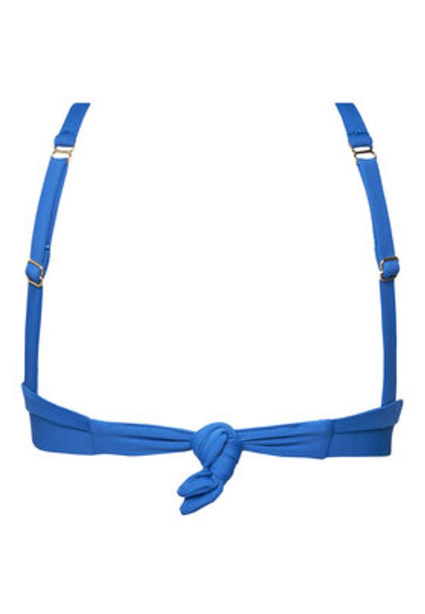 United Colors of Benetton - United Colors Of Benetton Góra od bikini 3P5H5R052 Niebieski. Kolor: niebieski. Materiał: syntetyk