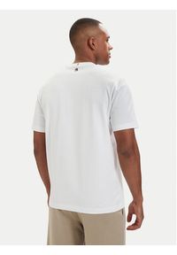 BOSS T-Shirt Open 50560293 Biały Relaxed Fit. Kolor: biały. Materiał: bawełna #4