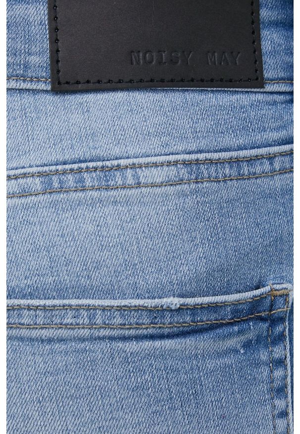 Noisy may - Noisy May jeansy damskie medium waist. Kolor: niebieski