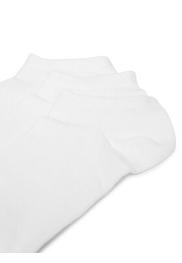 Adidas - adidas Skarpety krótkie HT3447 3-PACK Biały. Kolor: biały. Materiał: bawełna