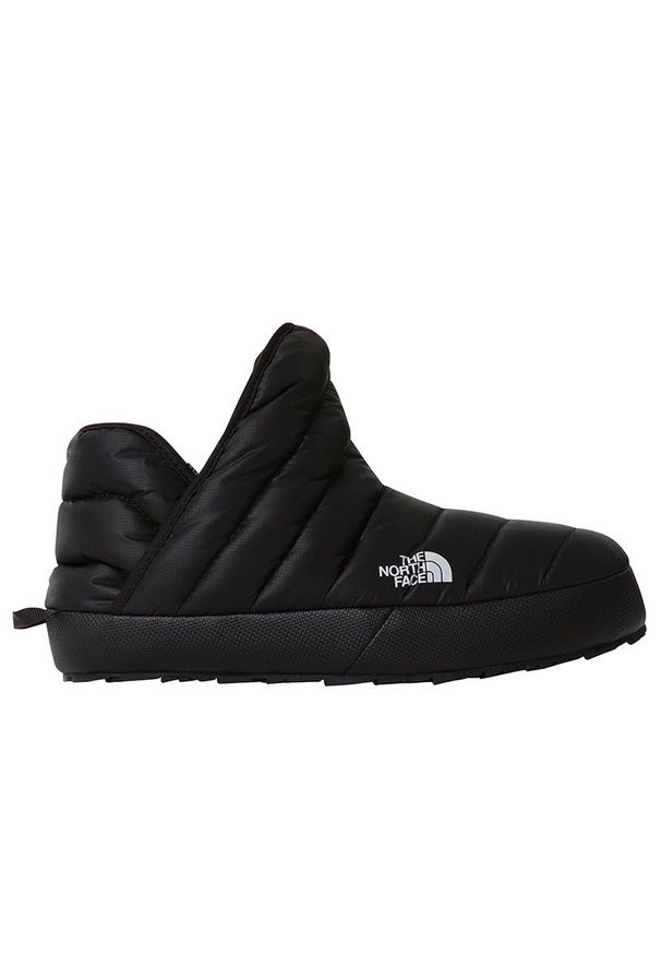 Buty The North Face Thermoball Traction 0A331HKY41 - czarne. Kolor: czarny. Materiał: guma, tkanina, syntetyk. Szerokość cholewki: normalna. Sezon: zima