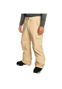 Spodnie snowboardowe męskie Quiksilver Porter 10K. Kolor: beżowy. Materiał: poliester. Sezon: zima. Sport: snowboard #1