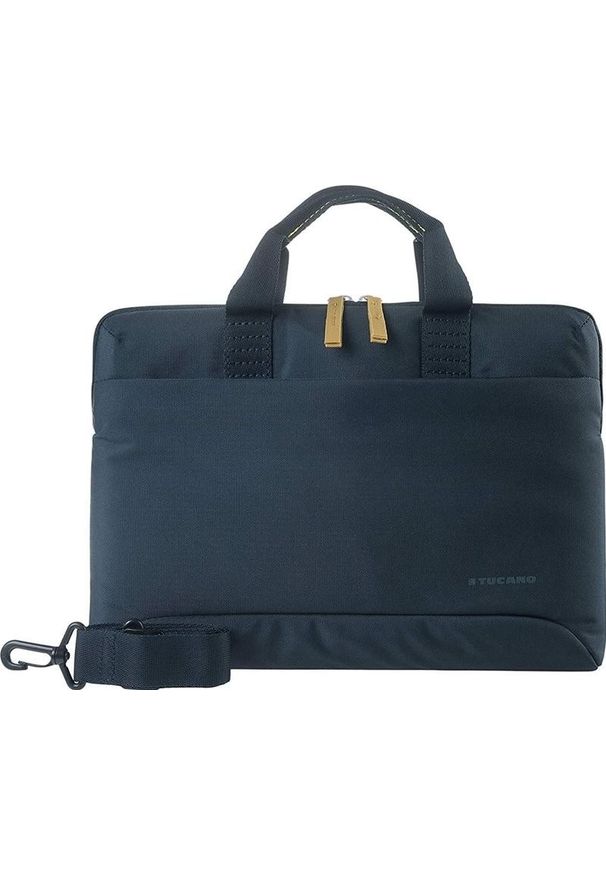 TUCANO - Tucano Smilza Super Slim Bag MacBook Pro 16'' / notebook 15.6” granatowy. Kolor: niebieski. Materiał: materiał, tkanina, neopren