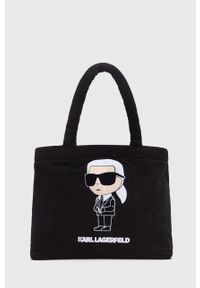 Karl Lagerfeld torebka kolor czarny. Kolor: czarny #1