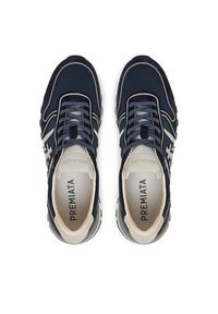 Premiata Sneakersy Ryan 7329 Granatowy. Kolor: niebieski. Materiał: materiał #5