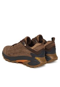 Merrell Trekkingi Moab Speed 2 Leather Waterproof J038045 Brązowy. Kolor: brązowy. Materiał: skóra. Sport: turystyka piesza #3