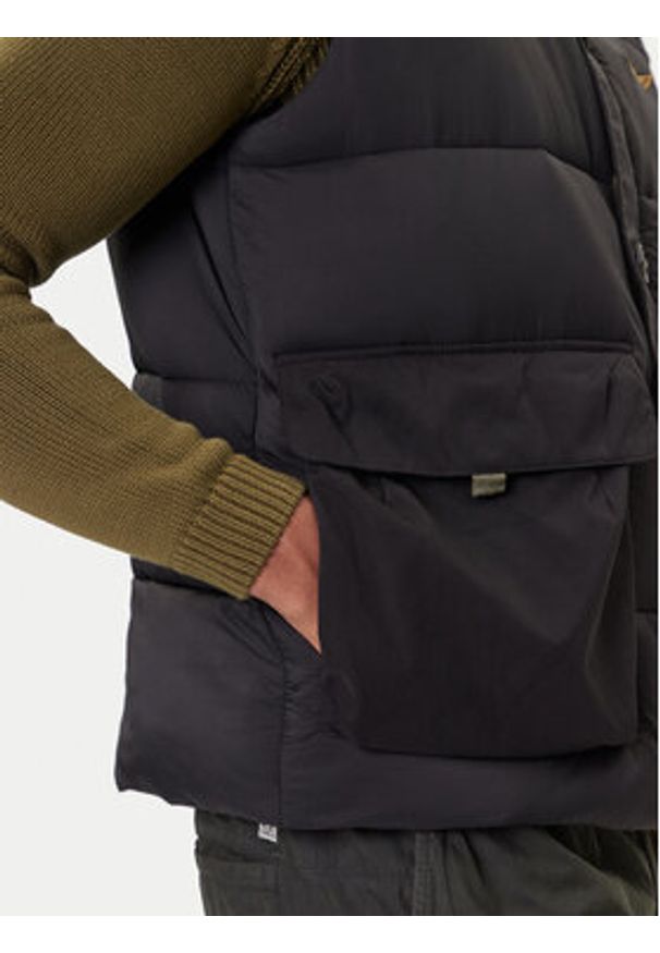 Aeronautica Militare Kamizelka 252AB3017UCT04211 Czarny Regular Fit. Kolor: czarny. Materiał: syntetyk