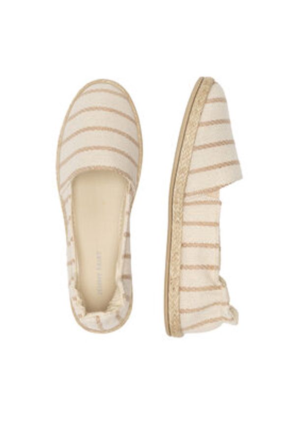 Jenny Fairy Espadryle KAYLA WSK1609-05 Beżowy. Kolor: beżowy. Materiał: materiał