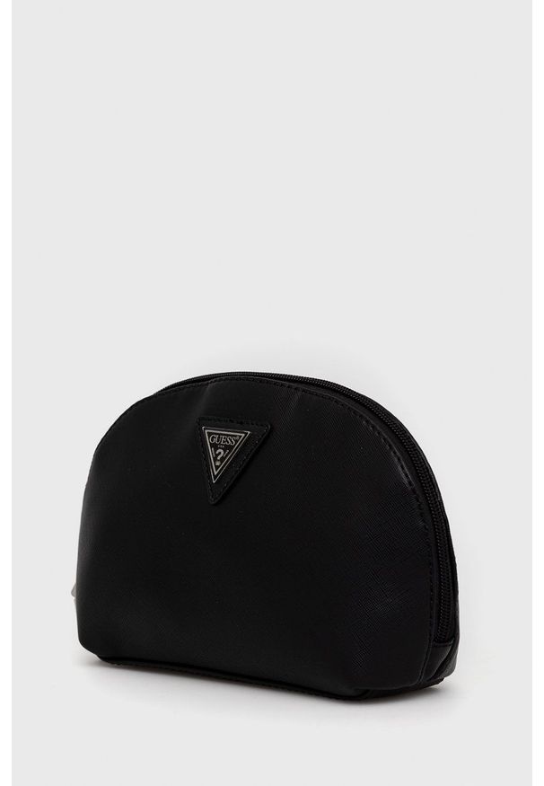 Guess - Kosmetyczka. Kolor: czarny