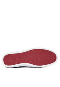 TOMMY HILFIGER - Tommy Hilfiger Sneakersy Premium Dress Leather Mix FM0FM05842 Brązowy. Kolor: brązowy. Materiał: zamsz, skóra #4